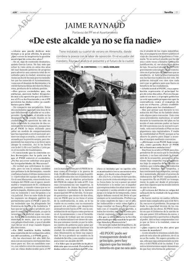 ABC SEVILLA 07-08-2005 página 15