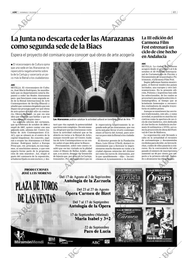 ABC SEVILLA 07-08-2005 página 65