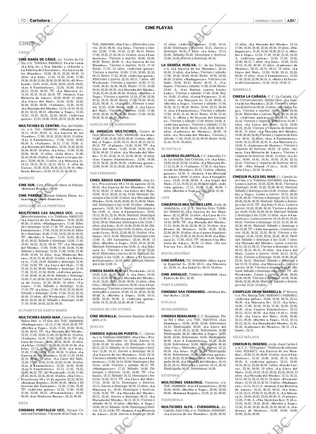 ABC SEVILLA 07-08-2005 página 70