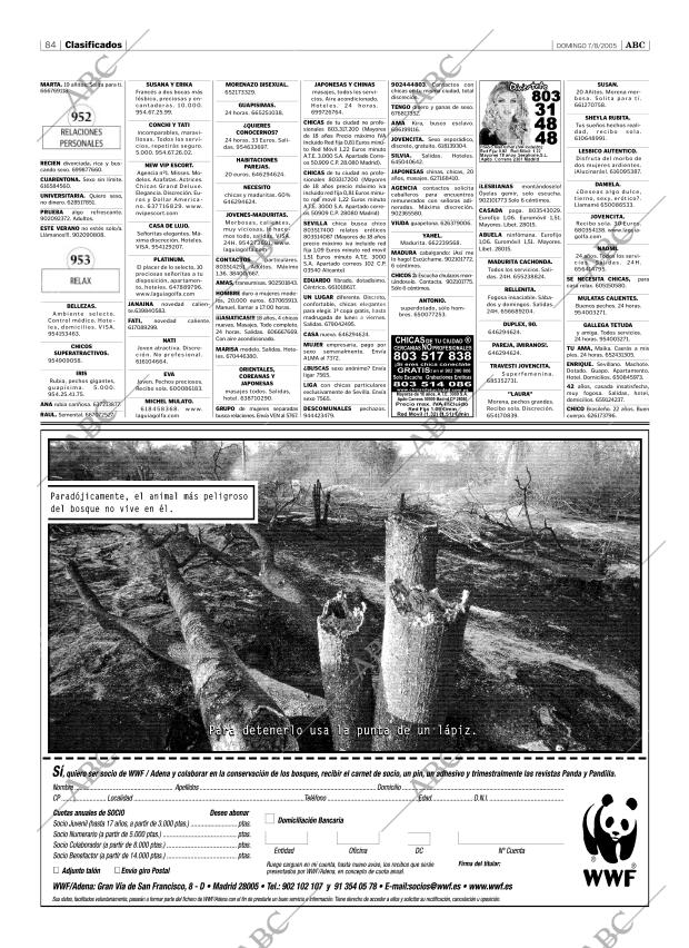 ABC SEVILLA 07-08-2005 página 84