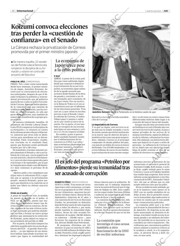 ABC MADRID 09-08-2005 página 26