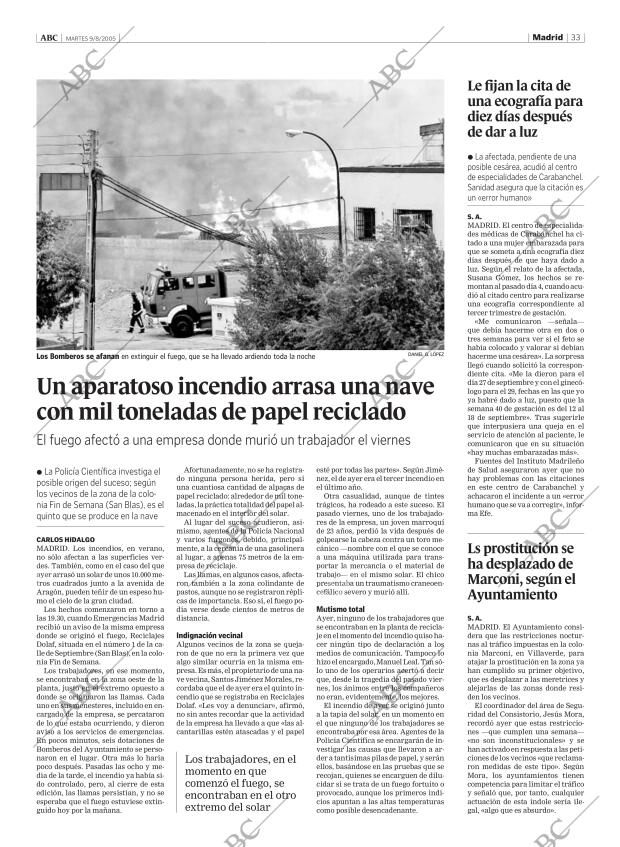 ABC MADRID 09-08-2005 página 33