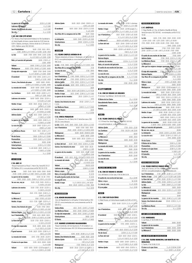 ABC MADRID 09-08-2005 página 52