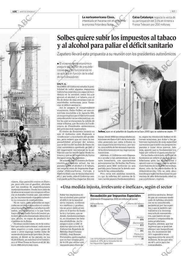 ABC MADRID 09-08-2005 página 63