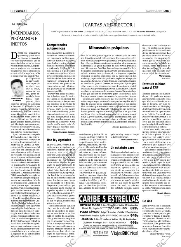 ABC MADRID 09-08-2005 página 8