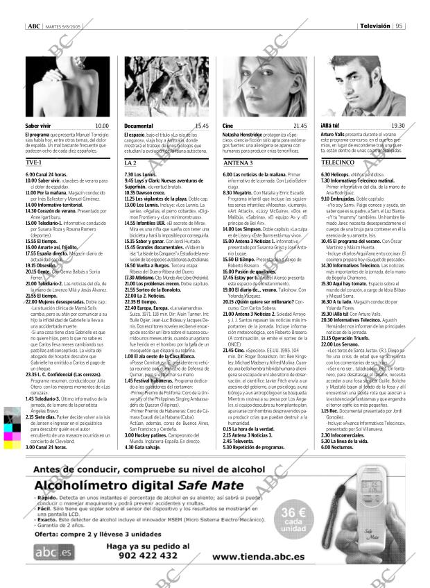 ABC MADRID 09-08-2005 página 95