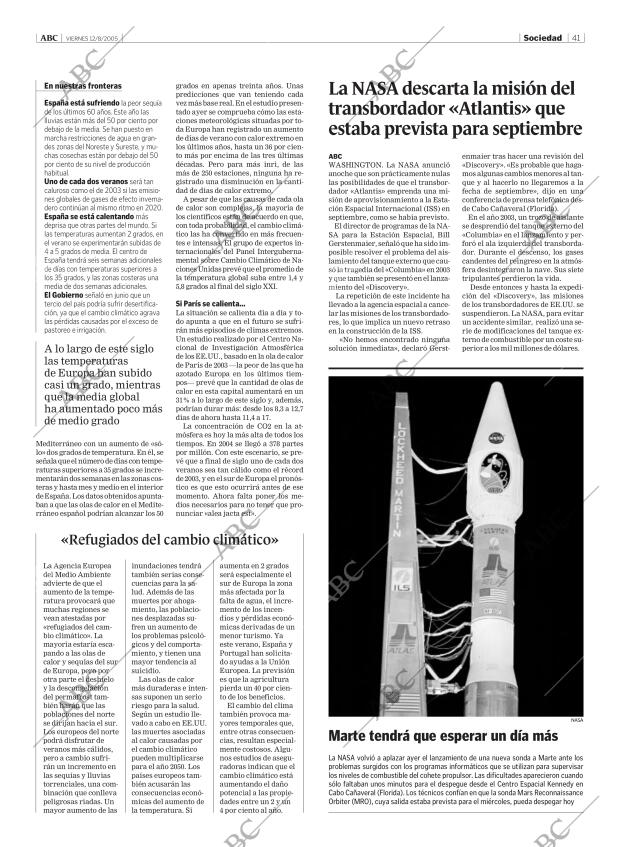 ABC MADRID 12-08-2005 página 41