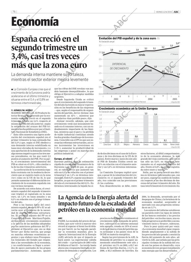 ABC MADRID 12-08-2005 página 76