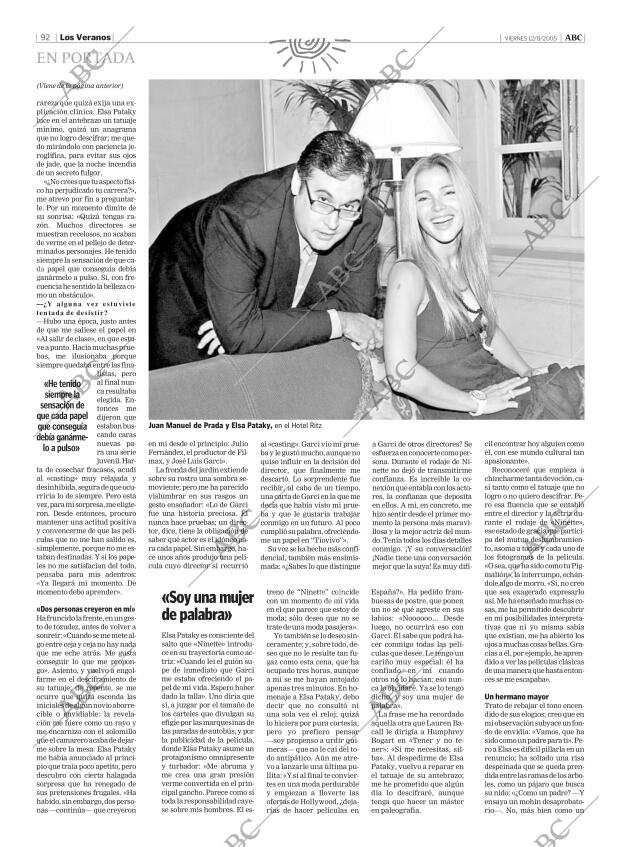 ABC MADRID 12-08-2005 página 92