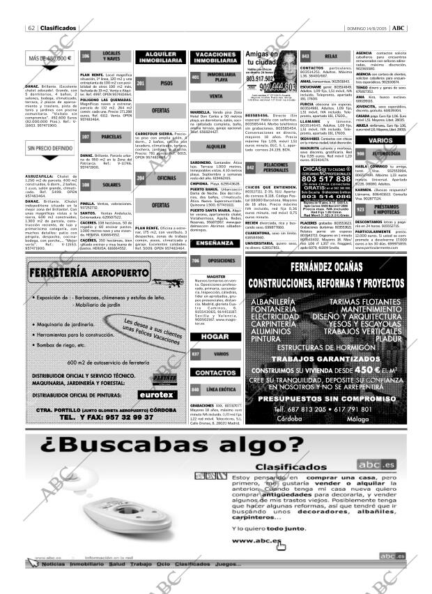 ABC CORDOBA 14-08-2005 página 62