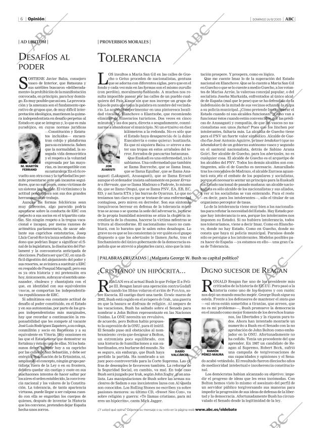 ABC MADRID 14-08-2005 página 6