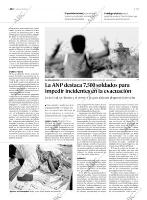 ABC MADRID 15-08-2005 página 19