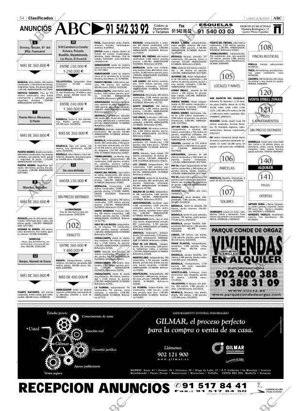 ABC MADRID 15-08-2005 página 54