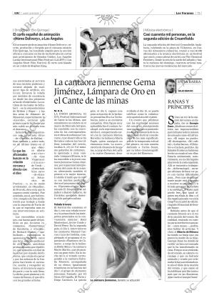 ABC MADRID 15-08-2005 página 75