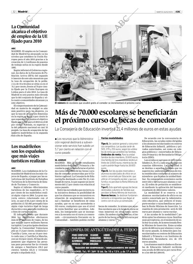 ABC MADRID 16-08-2005 página 32