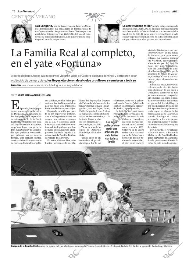 ABC MADRID 16-08-2005 página 76