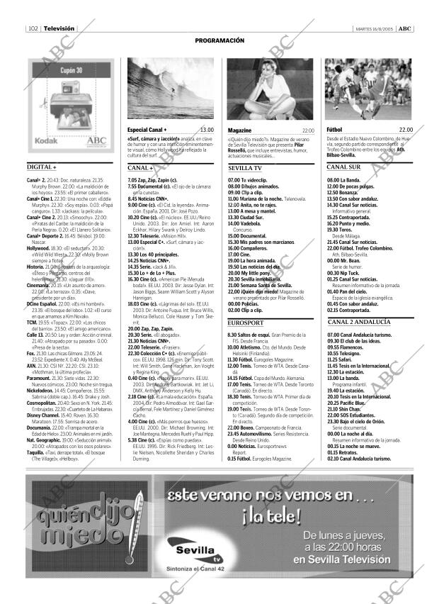 ABC SEVILLA 16-08-2005 página 102
