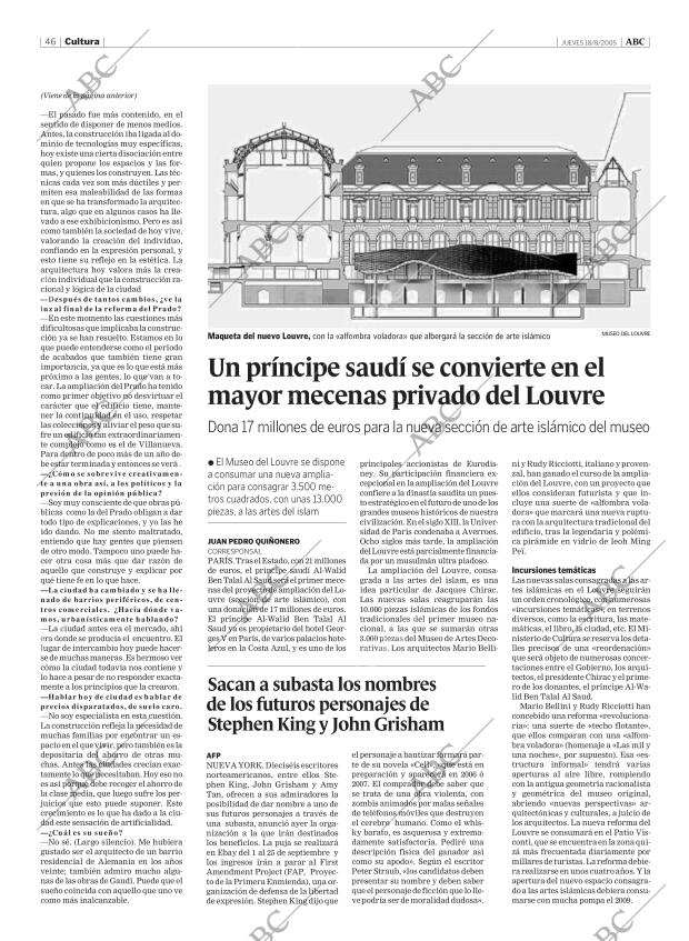 ABC MADRID 18-08-2005 página 46