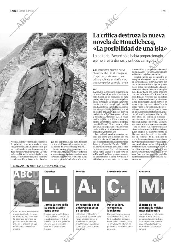 ABC MADRID 19-08-2005 página 45