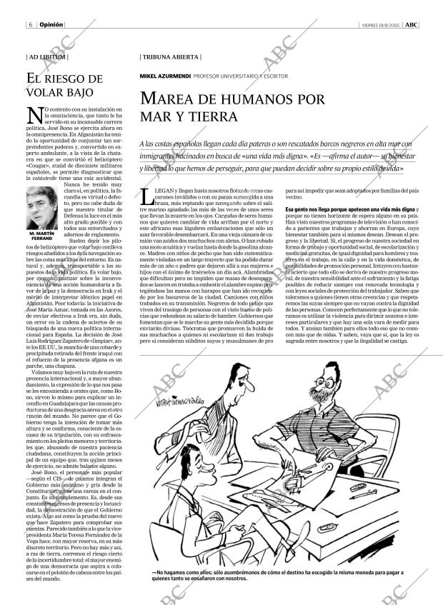 ABC MADRID 19-08-2005 página 6