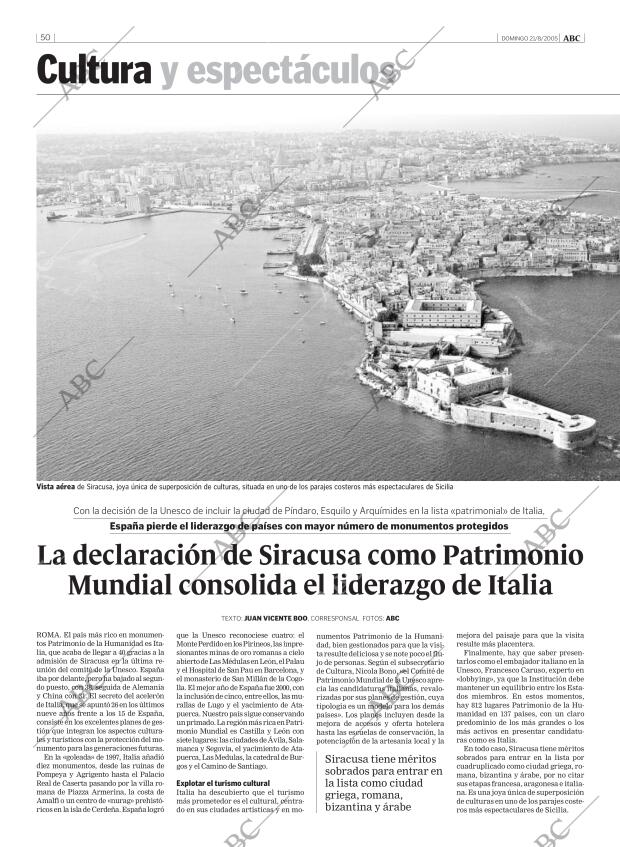 ABC MADRID 21-08-2005 página 50