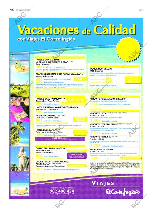ABC SEVILLA 21-08-2005 página 21
