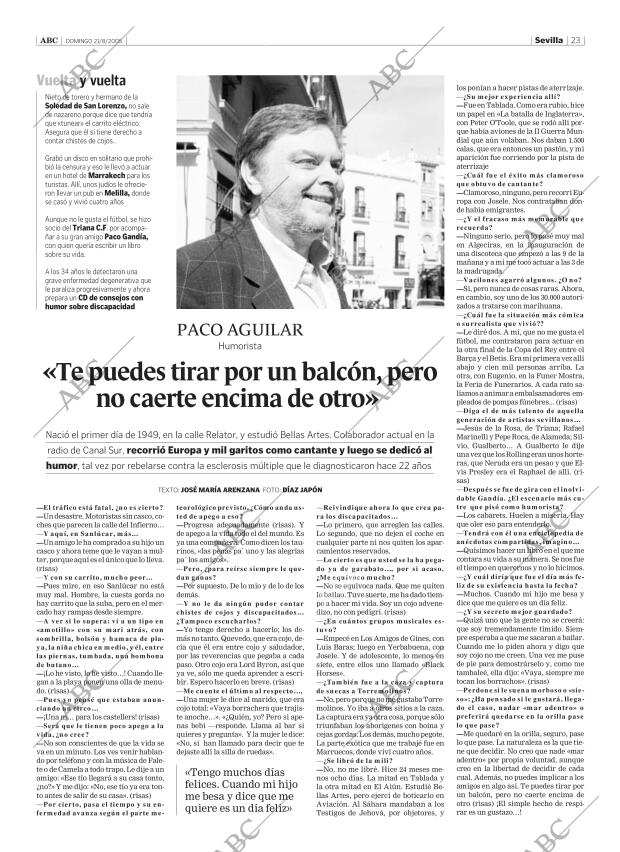 ABC SEVILLA 21-08-2005 página 23