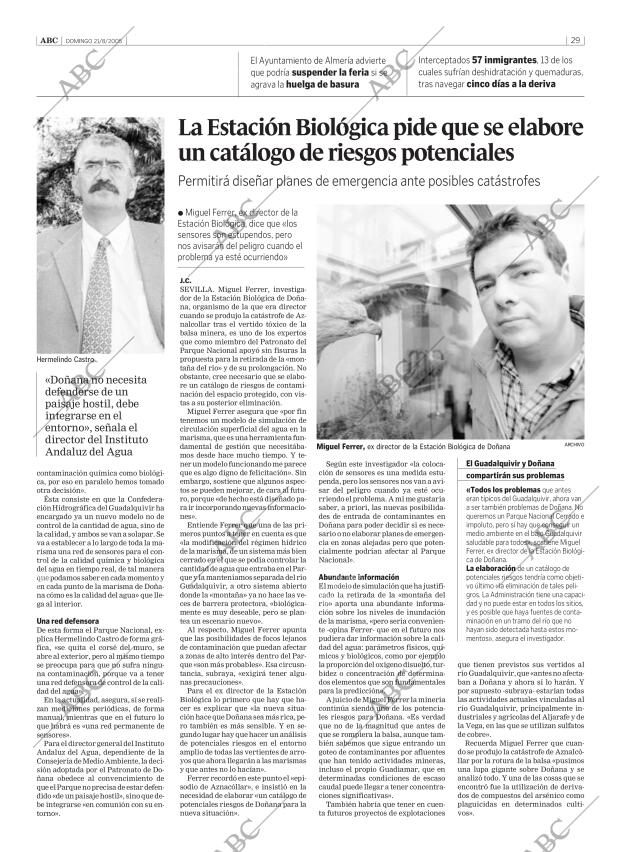 ABC SEVILLA 21-08-2005 página 29