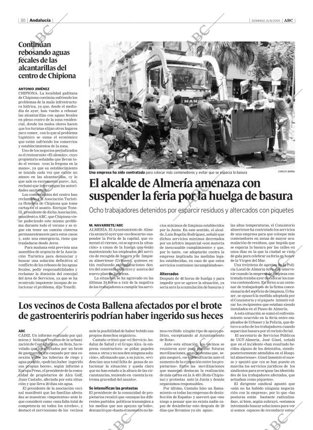 ABC SEVILLA 21-08-2005 página 30