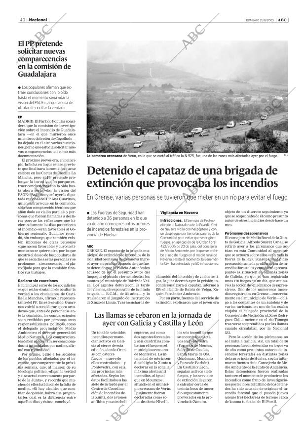 ABC SEVILLA 21-08-2005 página 40