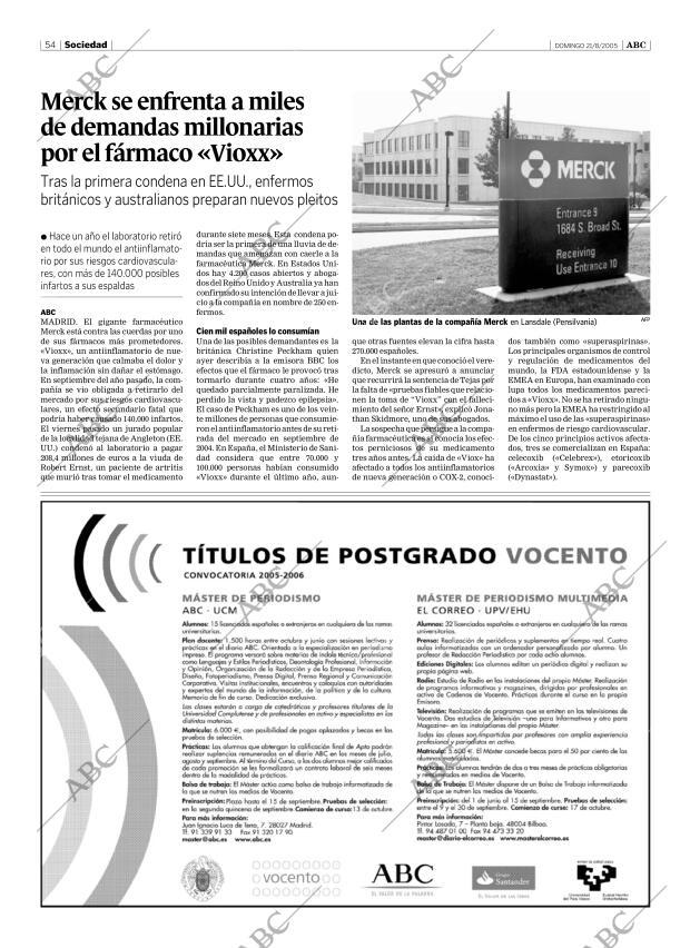 ABC SEVILLA 21-08-2005 página 54