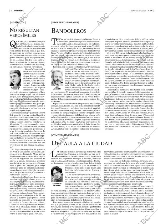 ABC SEVILLA 21-08-2005 página 6