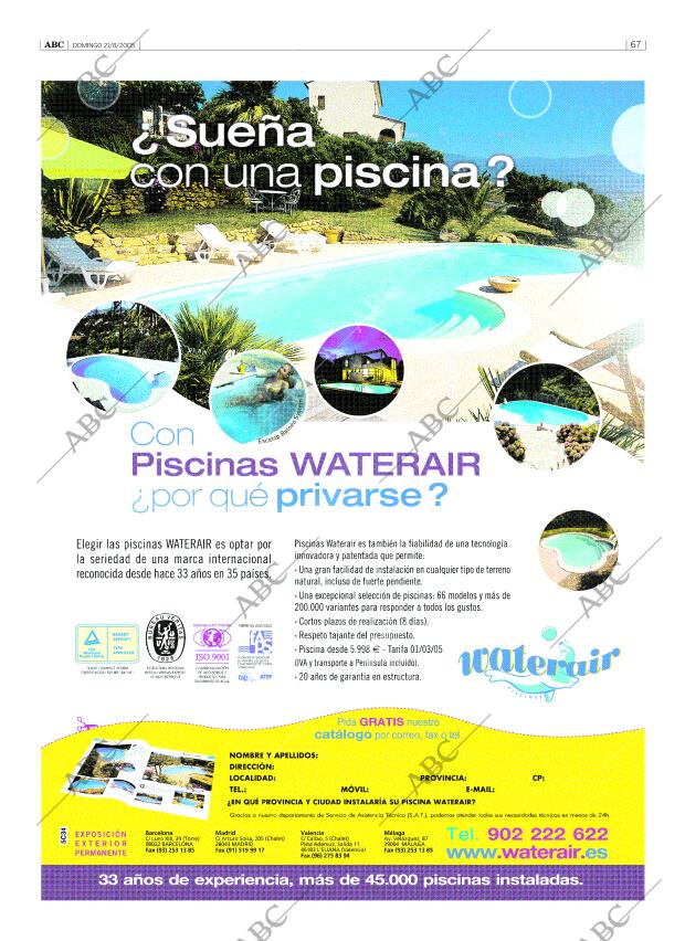ABC SEVILLA 21-08-2005 página 67