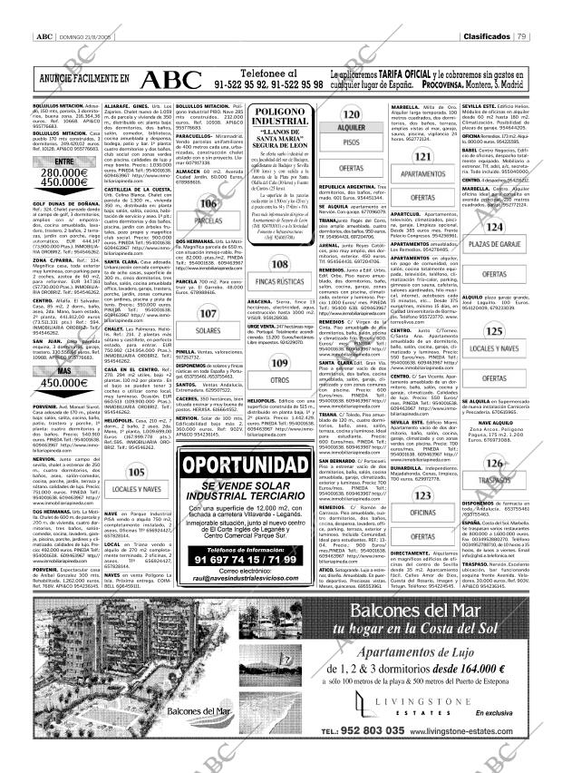 ABC SEVILLA 21-08-2005 página 79