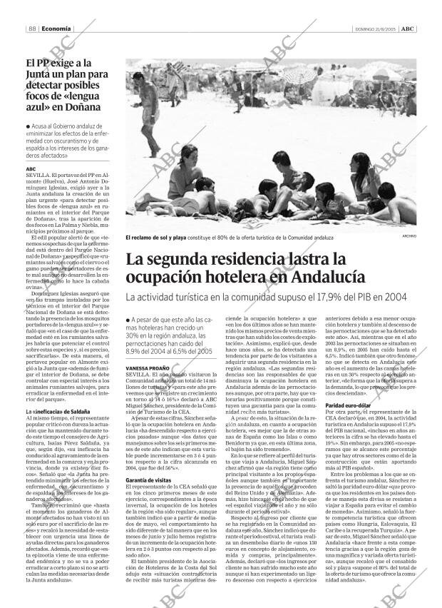 ABC SEVILLA 21-08-2005 página 88