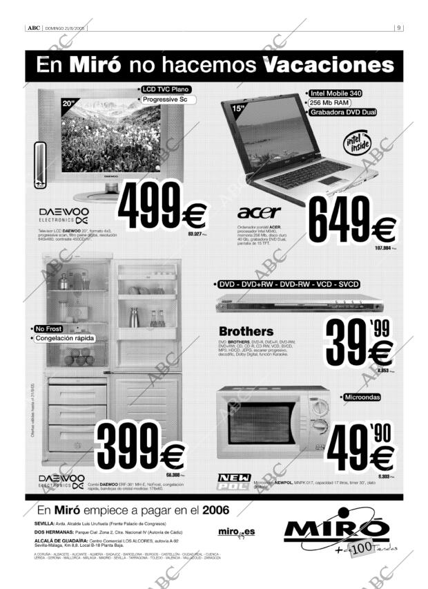 ABC SEVILLA 21-08-2005 página 9