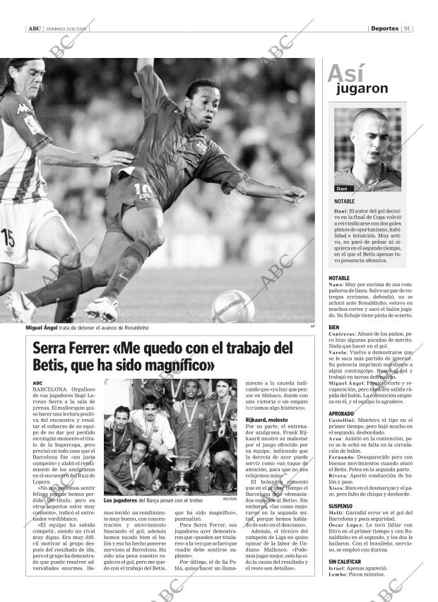ABC SEVILLA 21-08-2005 página 91