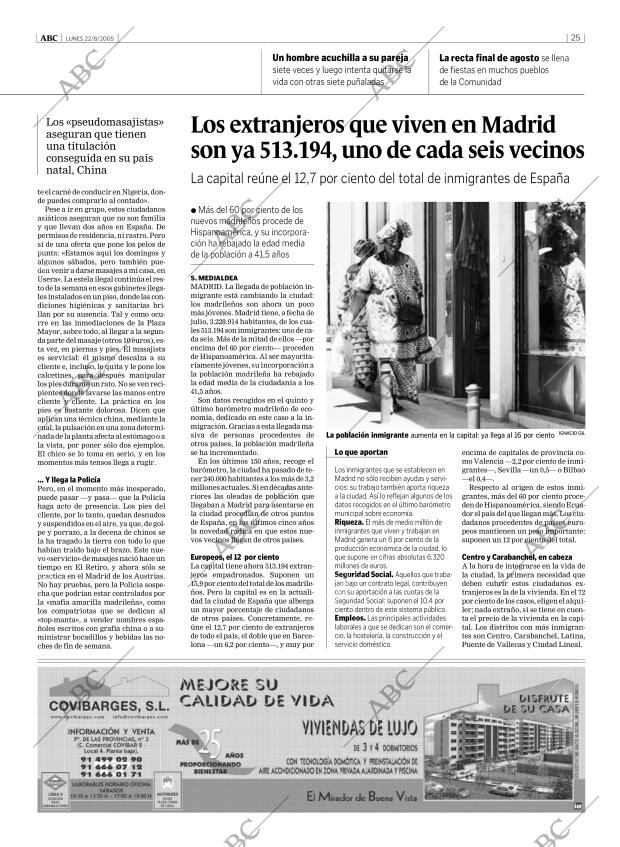 ABC MADRID 22-08-2005 página 25