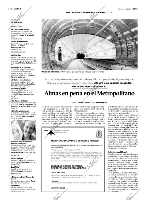 ABC MADRID 22-08-2005 página 32