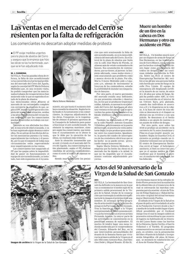 ABC SEVILLA 22-08-2005 página 14