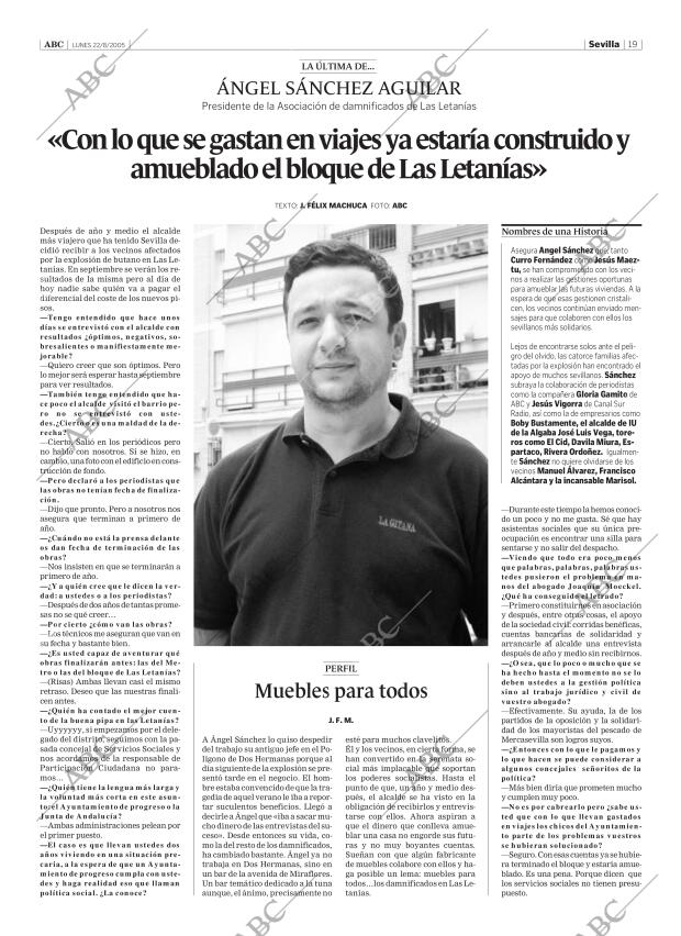 ABC SEVILLA 22-08-2005 página 19