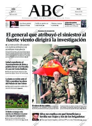 ABC SEVILLA 23-08-2005 página 1