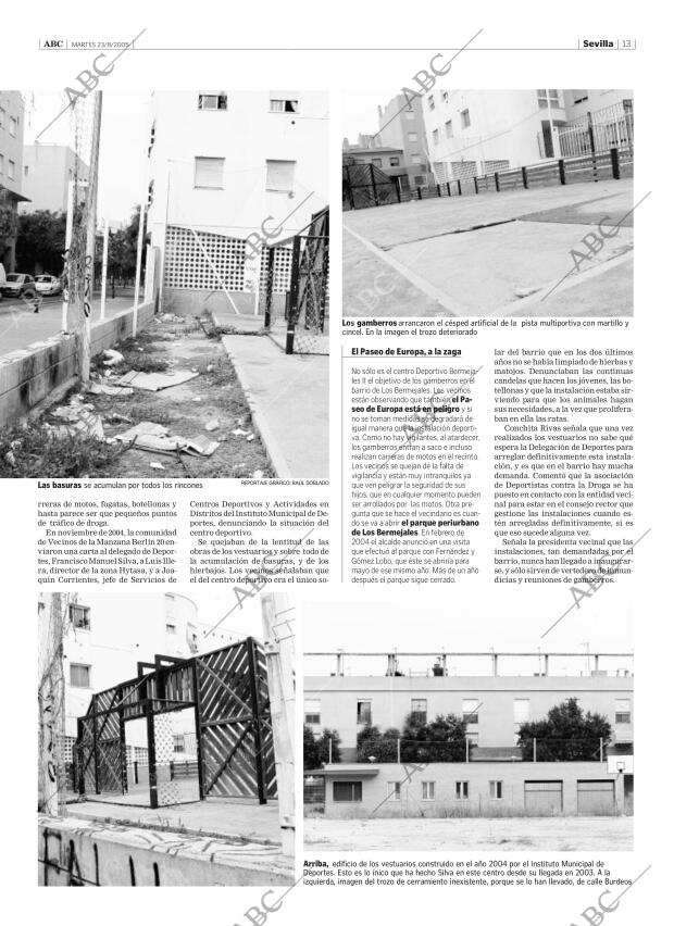 ABC SEVILLA 23-08-2005 página 13