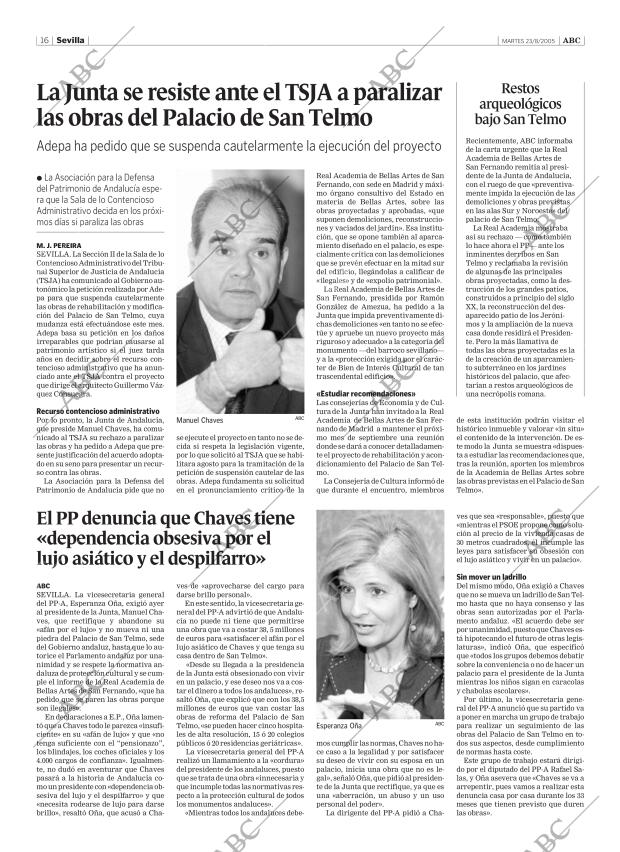 ABC SEVILLA 23-08-2005 página 16