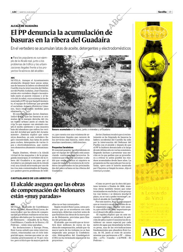 ABC SEVILLA 23-08-2005 página 19