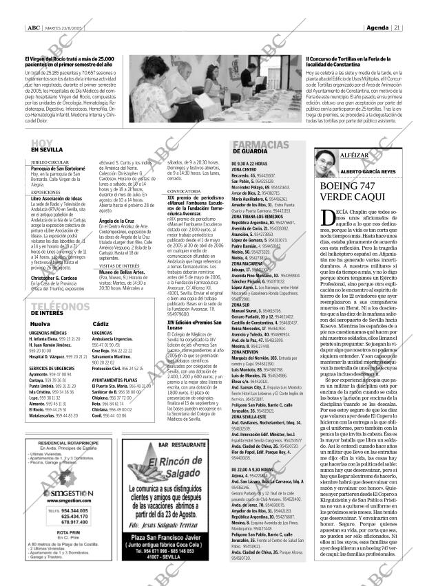 ABC SEVILLA 23-08-2005 página 21