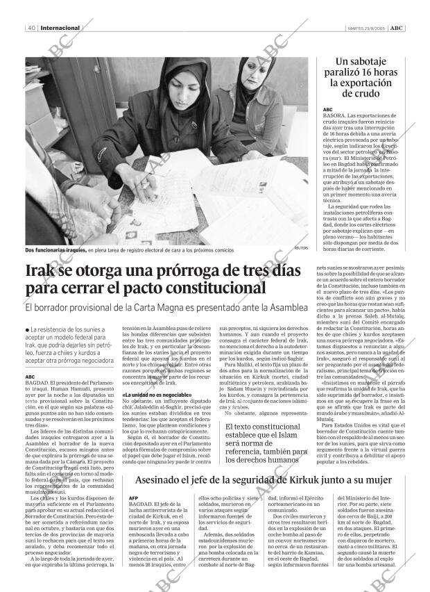 ABC SEVILLA 23-08-2005 página 40