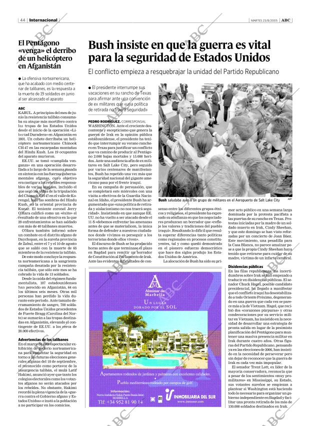 ABC SEVILLA 23-08-2005 página 44