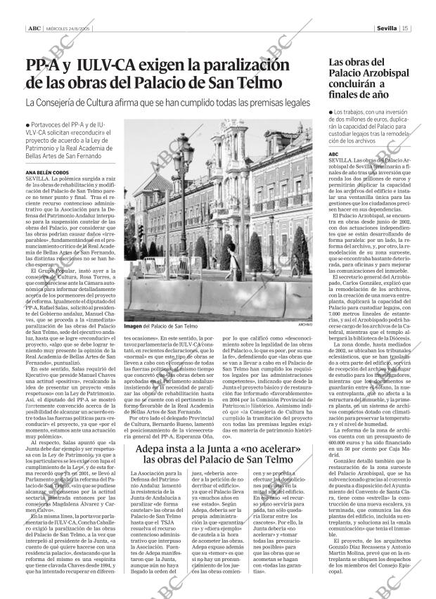 ABC SEVILLA 24-08-2005 página 15