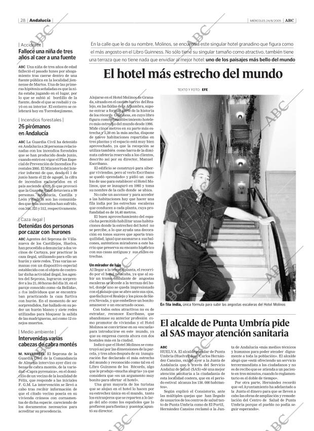 ABC SEVILLA 24-08-2005 página 28
